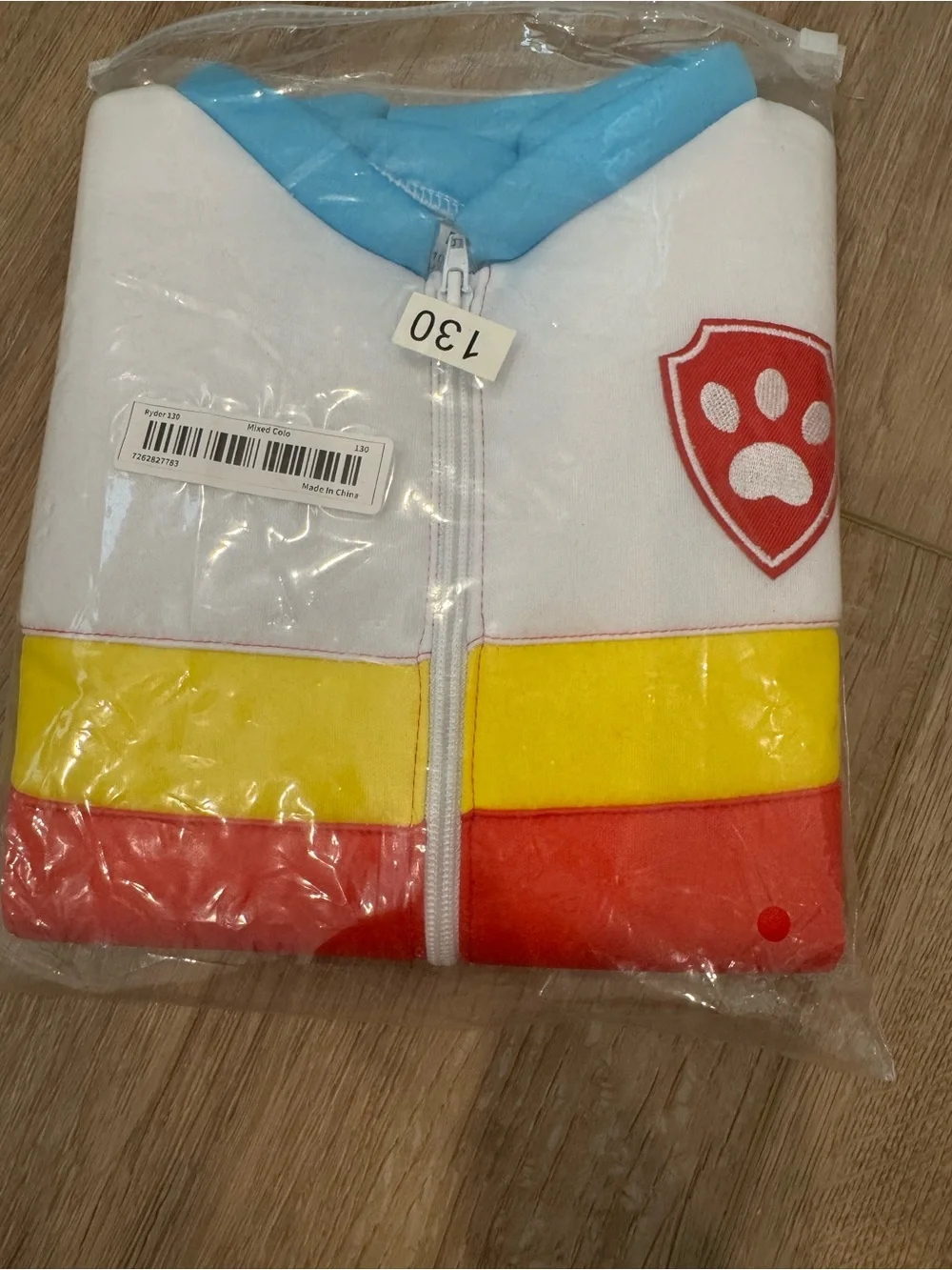 Kids Red & Light Blue Paw Patrol-Inspired Costume Vest
